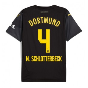 Borussia Dortmund Nico Schlotterbeck #4 Bortatröja 2024-25 Kortärmad